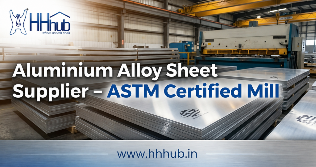 Aluminium Alloy Sheet Supplier - ASTM Certified Mill
