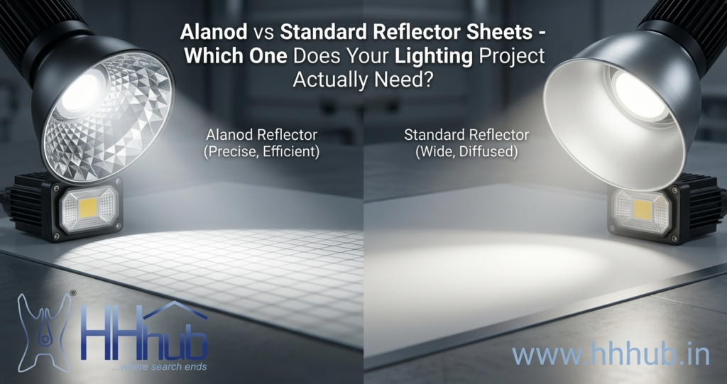 Alanod vs Standard Reflector Sheets